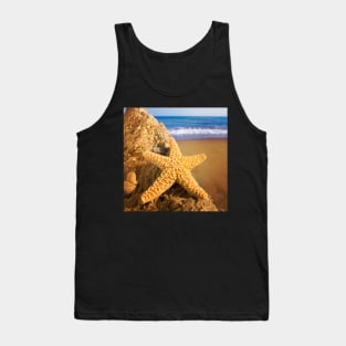 Starfish on Stone Tank Top